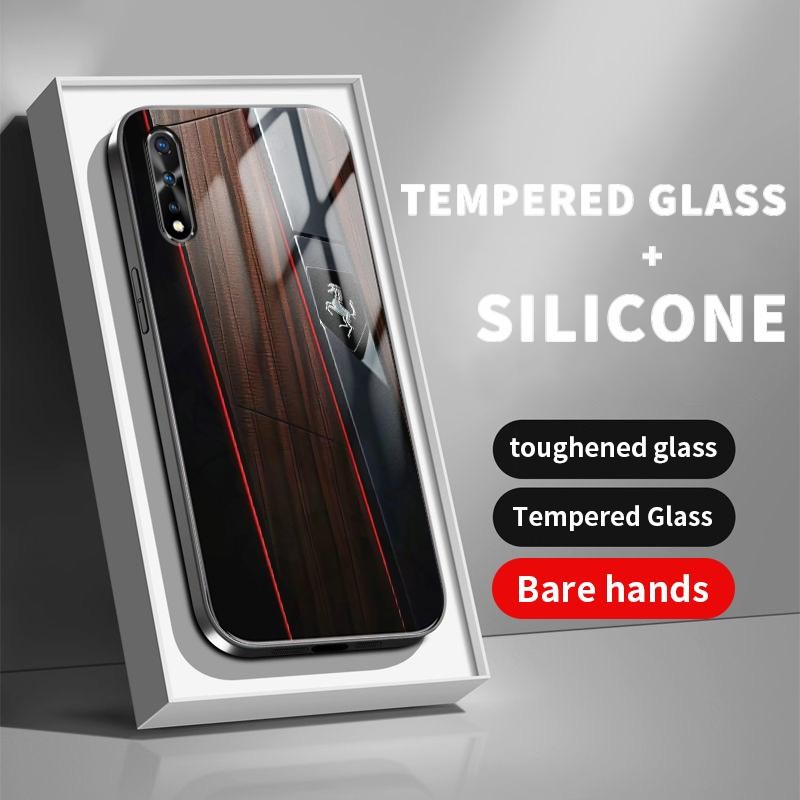 เหมาะสำหรับ IQOO Neo Neo3 5G Neo5 U1x U5x Z1 Z3 Z5X กรณีโทรศัพท์ที่ดูดีเคส Cool Artistic Car Logo