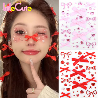 ผีเสื้อโบว์คริสตัลเพชรสติ๊กเกอร์-เทศกาลแต่งหน้าเครื่องประดับ…