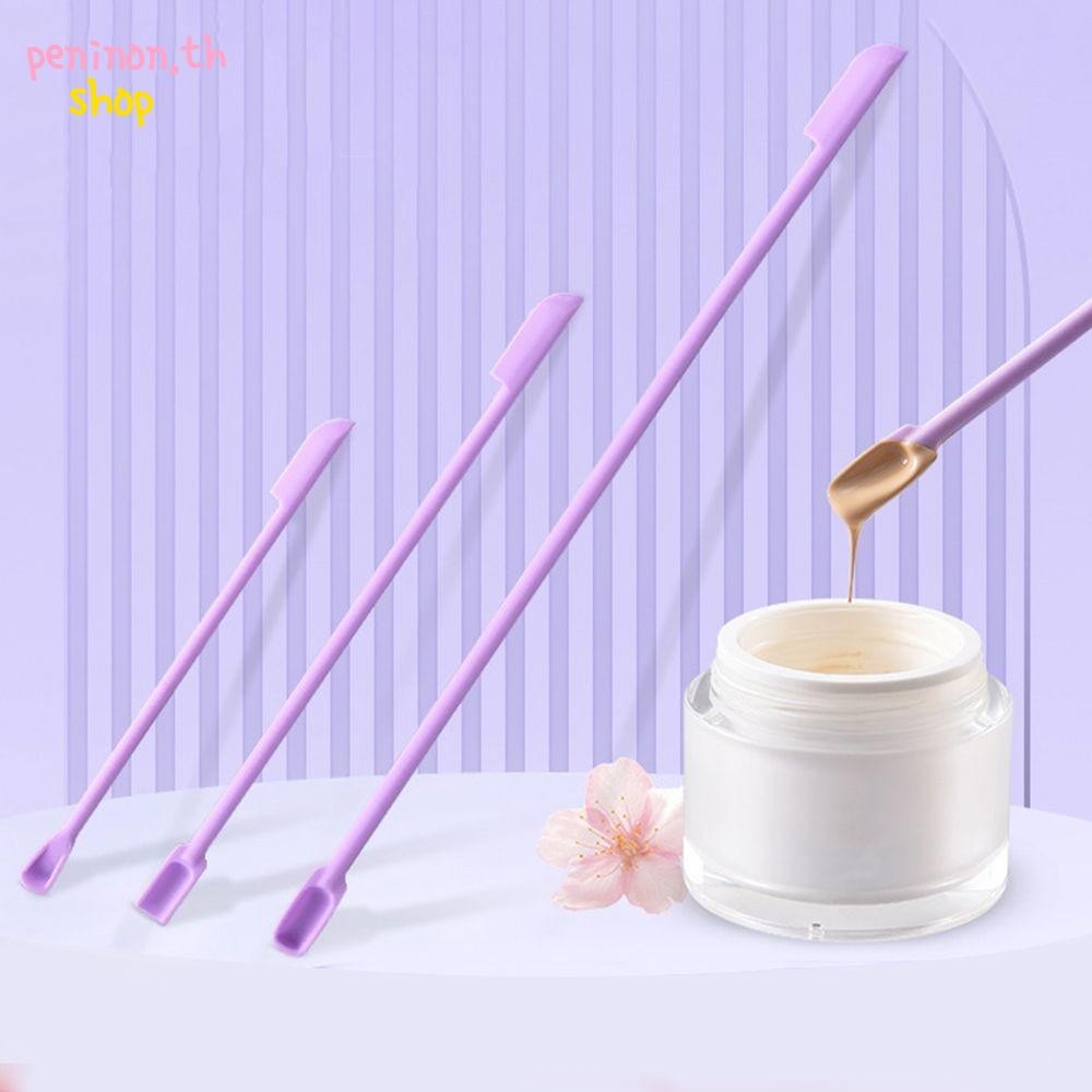 Peninon เครื่องสําอางช้อนอุปกรณ์ครัวเครื่องมือความงาม Double-Head Last Drop Scoop Reusable 3 ชิ้น/เซ็ตแปรงแต่งหน้า