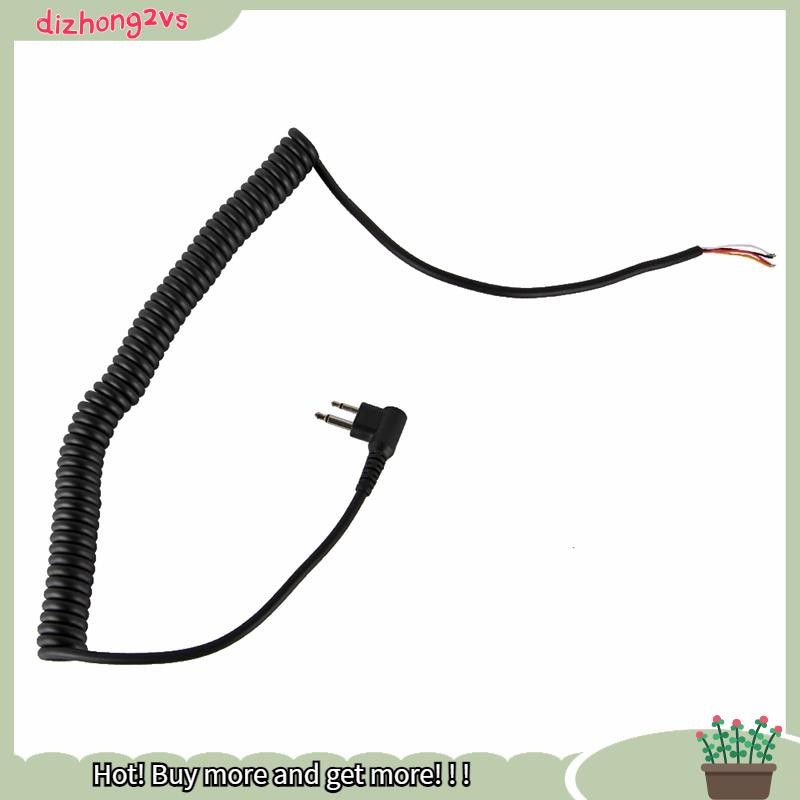 [dizhong2vs]2pin 4 สายลําโพง MIC สายสปริง GP88S GP3688 GP2000 PMMN4013A