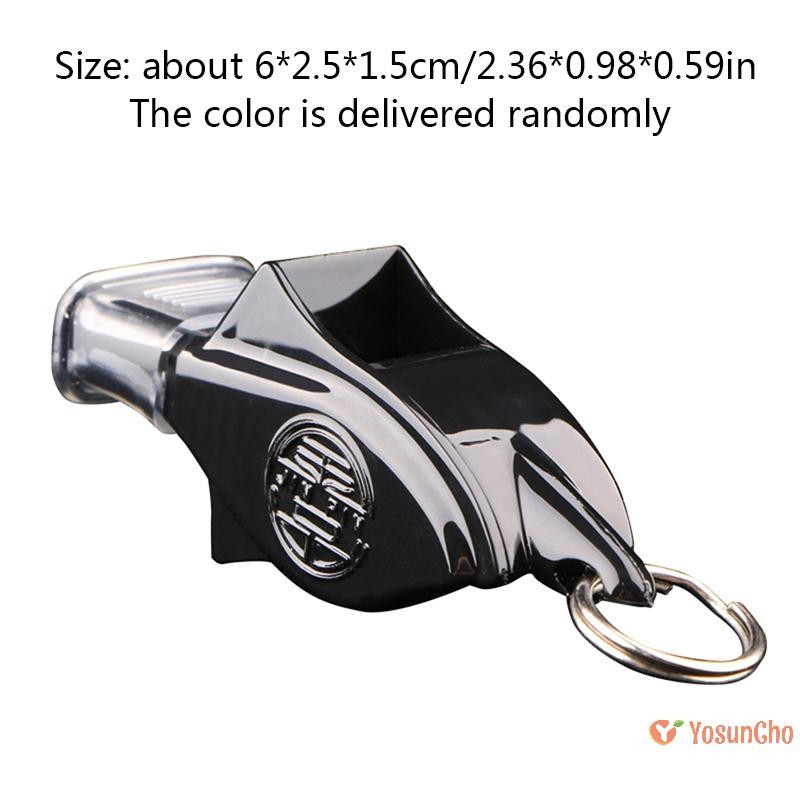 Yosuncho] Whistle 130 Decibels นกหวีด Dolphin ความถี่สูงสําหรับการจับคู่ผู้ตัดสิน Mouth Grip ใหม่