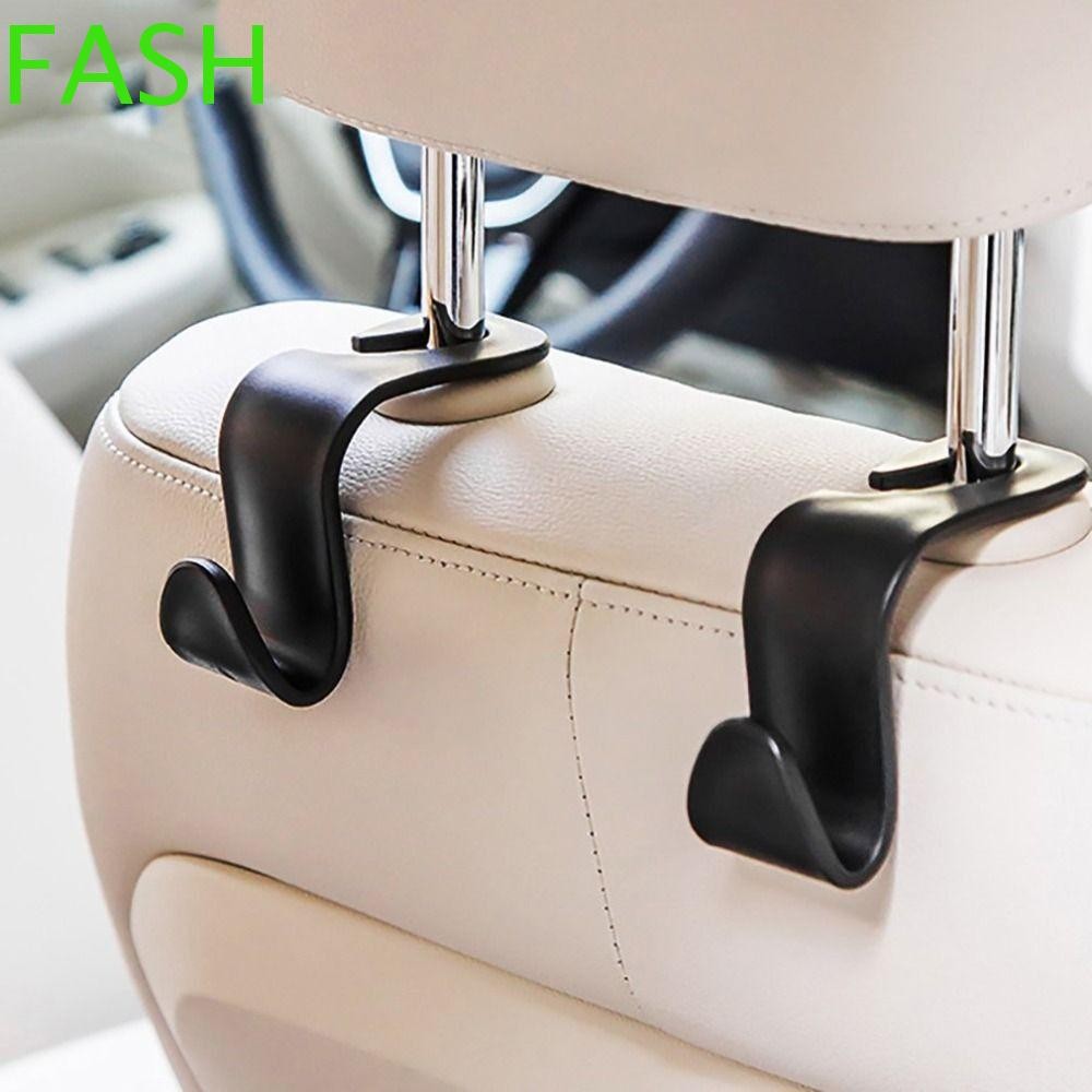 Fash รถที่นั่งซ่อนตะขอ Auto Organizer Universal ด้านหลังผู้ถือที่นั่งคลิปรถ Fastener แขวนอุปกรณ์ตกแต่งภายในรถยนต์ Headrest Hook