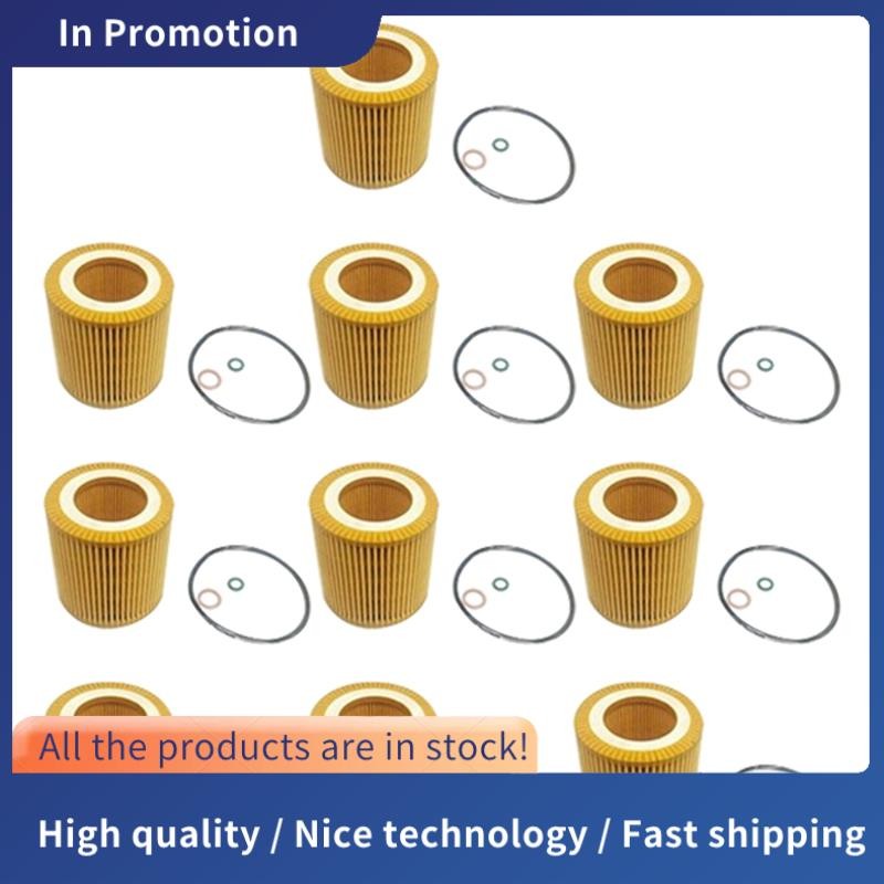กรองน้ํามันเครื่อง Hu816X สําหรับ Bmw E60 E82 E88 E90 E92 E93 09106015 11427541827(10ชิ้น)