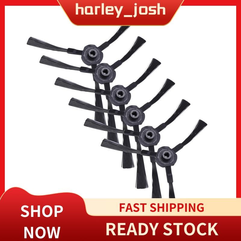 harley_josh Side Brush (3 Right+3 ซ้าย) สําหรับ A4 A6 A4S V3S V3L V3S Pro V5 V50 V5S V5S Pro X4X620 