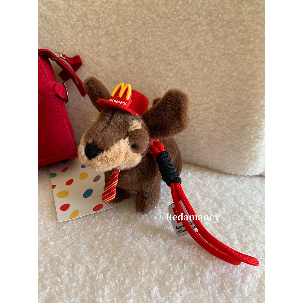 น่ารัก m Kee Bee Dachshund จี้ตุ๊กตากระเป๋าเครื่องประดับการ์ตูนลูกสุนัขตุ๊กตาพวงกุญแจของขวัญสร้างสรรค์ - รูปที่ 6