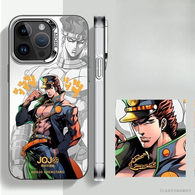 JIOJIO Japanese anime phone case iPhone 16 16pro 16promax 11 13 14 Plus 15 Pro Max XR 12 13 Pro X 14