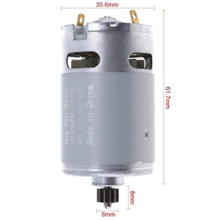 มอเตอร์ DC RS550 12V 21V มอเตอร์สว่านไร้สาย (แท้) for Makita มากีต้า รุ่น HP333D,HP333,HP333DZ,DF333, DF333D(629395-8)