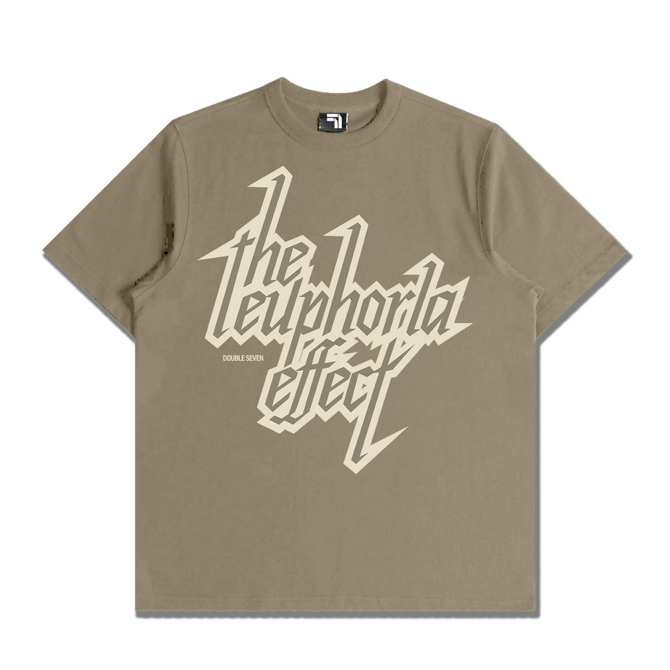 Double 7 Euphoria Effect Tee (Taupe)
