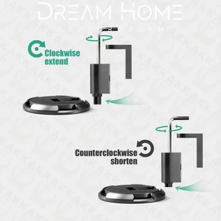 Non-punch Door Stopper พื้นอัตโนมัติ DoorStop อุปกรณ์เฟอร์นิเจอร์ทองสีดําสีเทา Stopper สําหรับประตู Windproof
