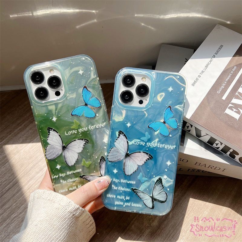 เคส Realme C67 C35 C55 C51 Note 50 C17 C15 C53 C33 C3 C25Y C11 C21 C31 C21Y C30 5 6i 7i 5i อินทรีย์จินตนาการผีเสื้อย้อนย