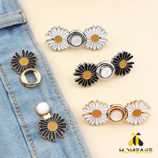 HA ตะขอร่นกางเกง หัวเข็มยึดปรับเอว ตะขอโลหะ ถอดได้ Fashion Pins