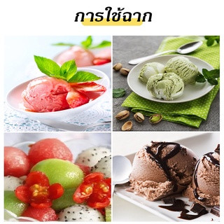 ช้อนตักไอติมสแตนเลส แม็กซี่ มี3ขนาด! ช้อนตักไอศกรีม ไม้ปาดไอติม - รูปที่ 7