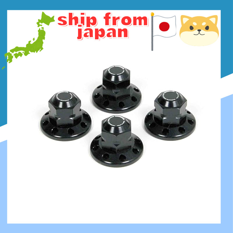Takegawa SP Rear Cushion Mount Nut 8 Holes BK 06-06-0018