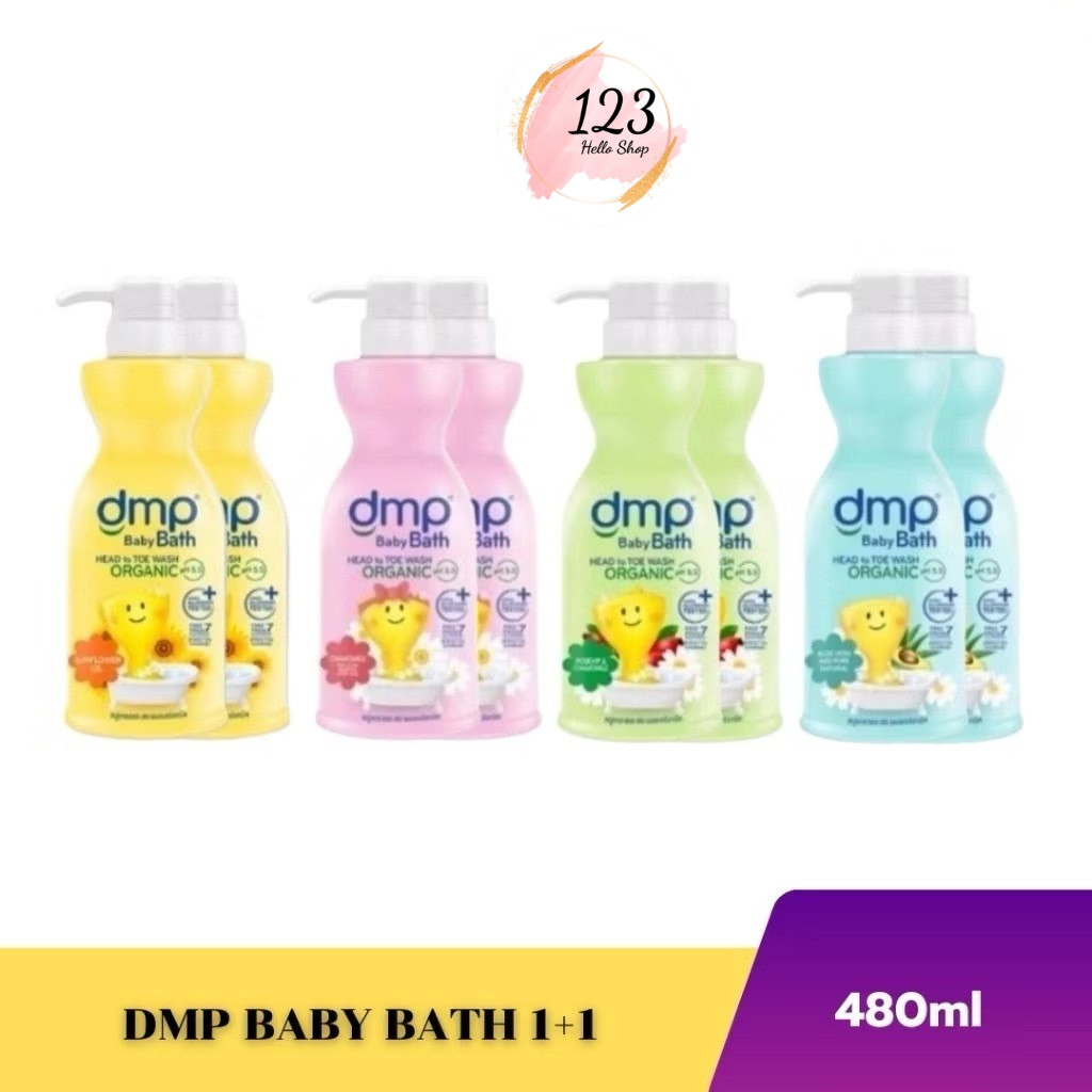 📍 (1แถม1 ขวดปั๊ม) DMP Soap  480ml. ดีเอ็มพี สบู่เหลว✨