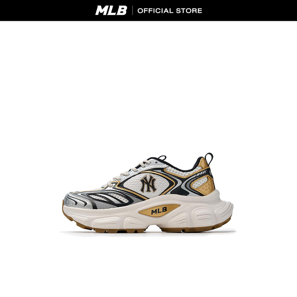 MLB รองเท้าผ้าใบ ยูนิเซ็กส์ Unisex Winner Chunky รุ่น 3ASHWD15N 50GOL สีทองอ่อน