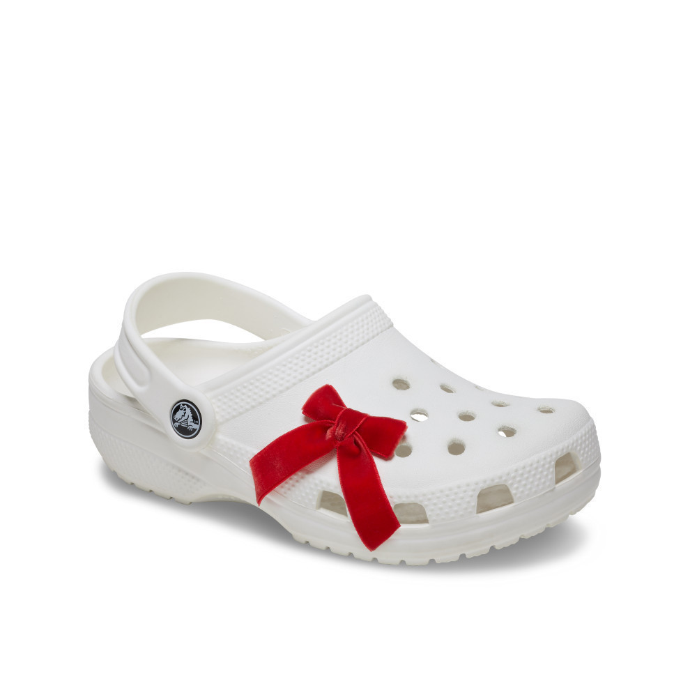 CROCS ตัวติดรองเท้า JIBBITZ™ RED VELVET BOW รุ่น 10013834
