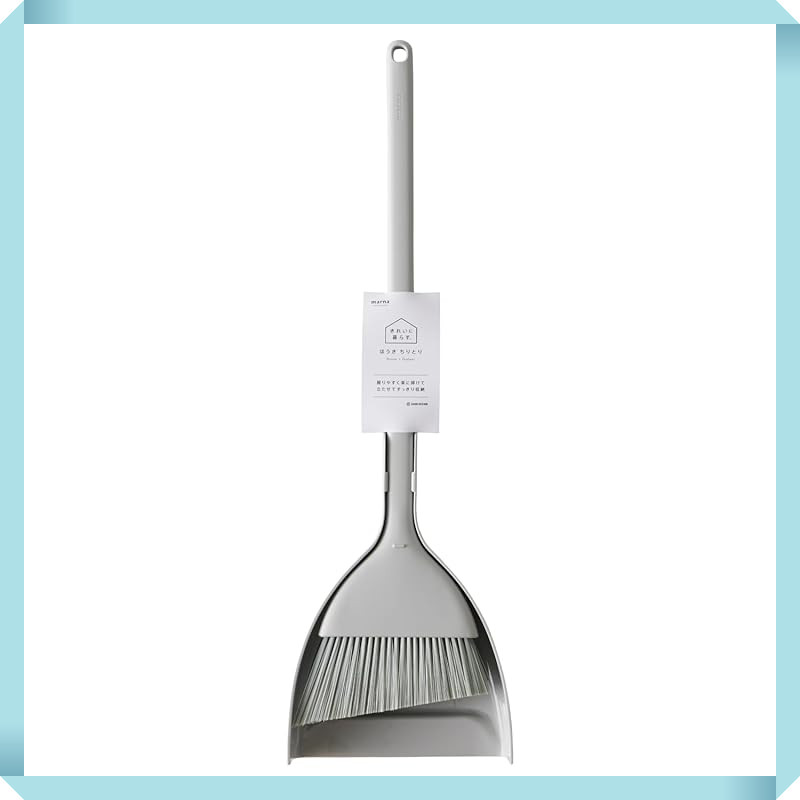 "Marna Cleaning Set: Broom and Dustpan with Squeegee/Brush for a Spotless Home"
