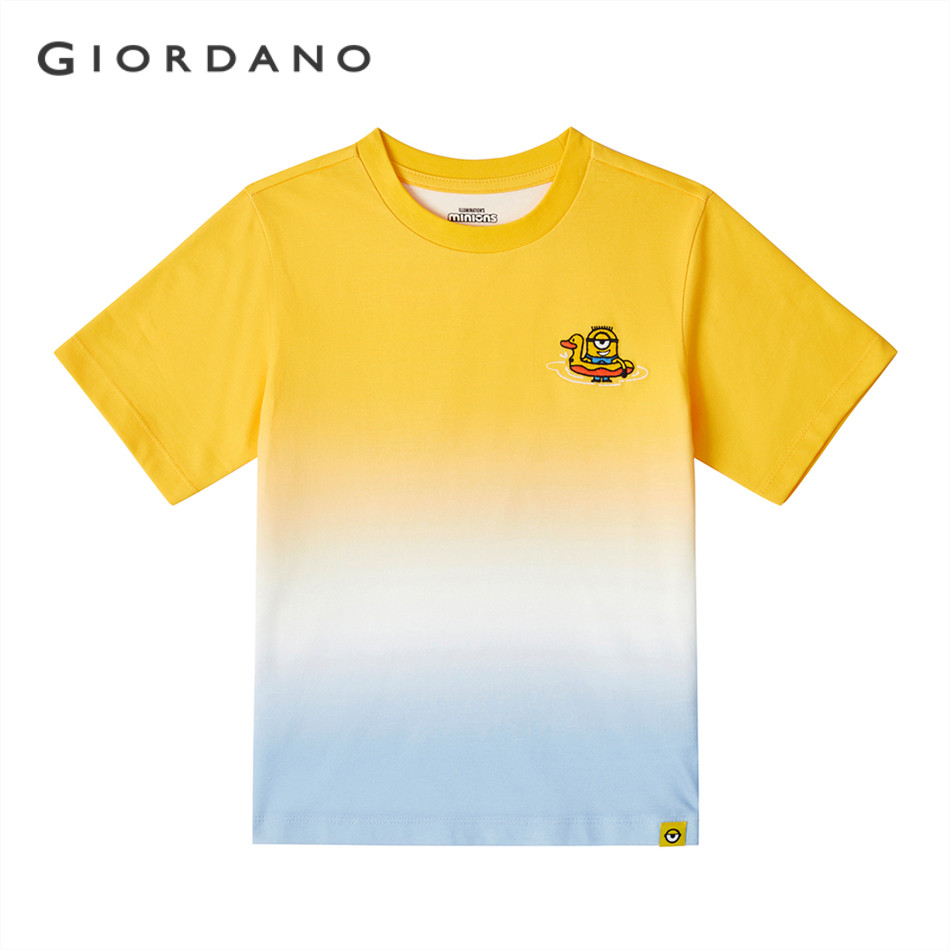 GIORDANO MEN SportingGiordano x MinionsJuniors Sorona Short Sleeve Print Tee 0 03085254
