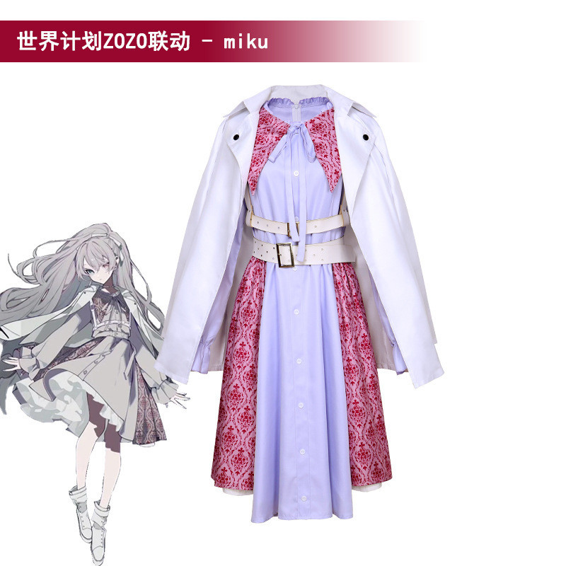 โปรเจ็กต์ Pjsk SEKAI COLORFUL STAGE ร่วมกับฮัตสึเนะ มิคุ คอสเพลย์ ZOZOTOWN Linkage ‌ ฮัตสึเนะ มิคุ ‌