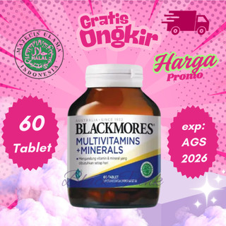 BLACKMORES MULTIVITAMINS MINERALS ISI 60 MULTIVITAMIN