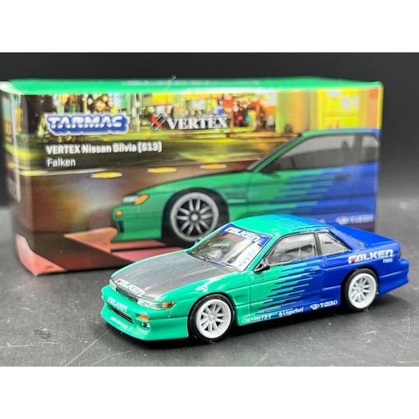 Tarmac Works VERTEX Nissan Silvia (S13) Falken
