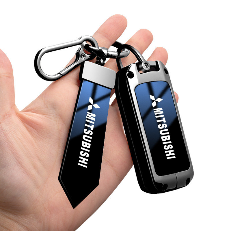 พวงกุญแจ พวงกุญแจรถ ปลอกกุญแจ  Mitsubishi eclipse Pajero sport xforce pajero xpander cross Triton tr
