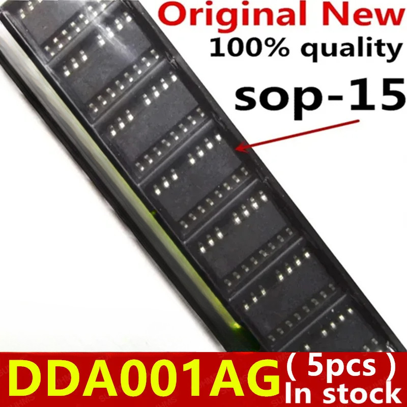 (5 ชิ้น) 100% ใหม่ DDA001AG DDA001 DDA001A SOP-15 ชิปเซ็ต