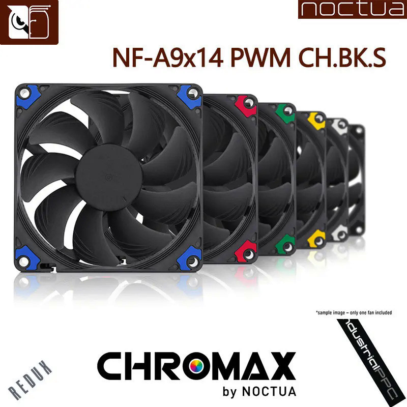 Noctua NF-A9x14 PWM Chromax.Black.Swap Ultrathin 92x92x14mm 92mm Radiator Fan For Computer Case CPU 