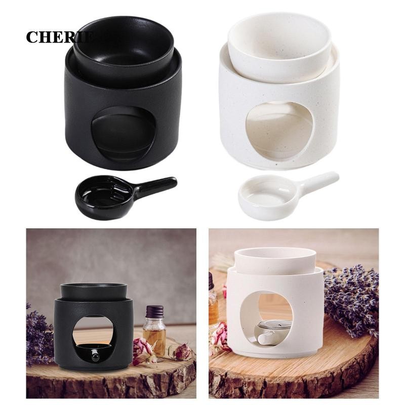 [Cherie] เตาน้ํามันหอมระเหย เทียนละลาย เตาเทียน ขาตั้งเทียน เตาอโรม่า Tealight