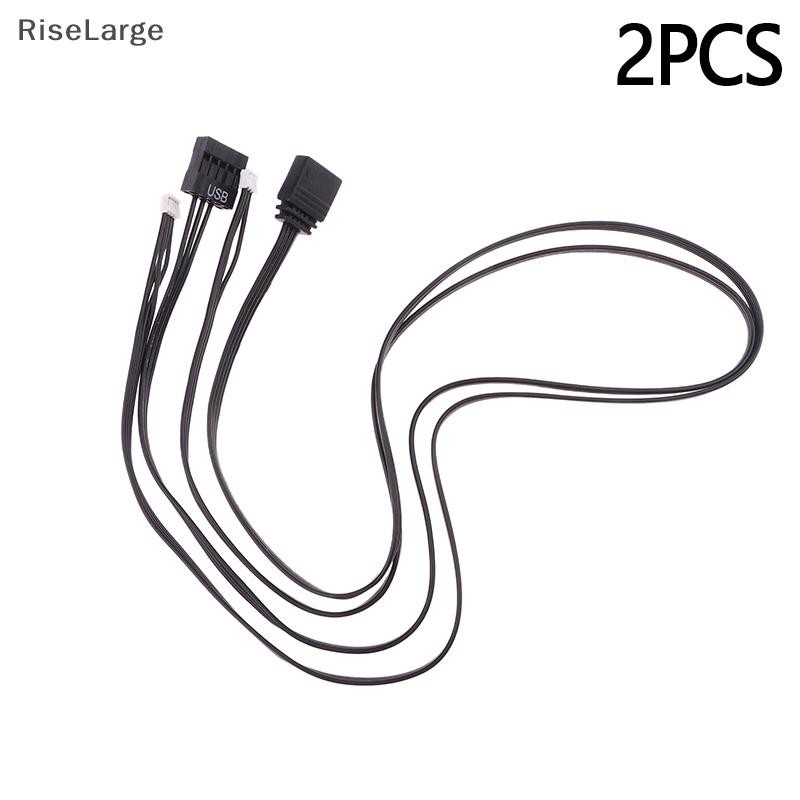 [RiseLarge] 2 ชิ้นใหม่ AMD Ryzen Wraith Prism Wraith Max Fan RGB Light เมนบอร์ดควบคุม Sync Cable ใหม่
