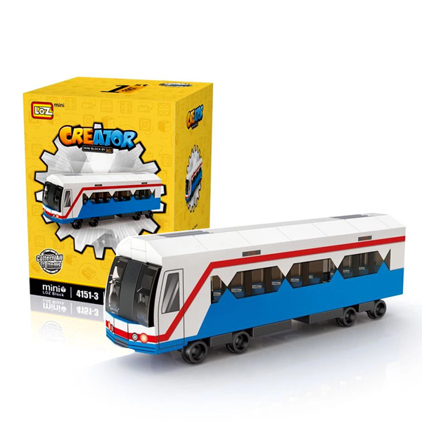 Se-ed (ซีเอ็ด) : LOZ Mini Block Creator บริคหรรษาเที่ยวทั่วไทย รถไฟฟ้า