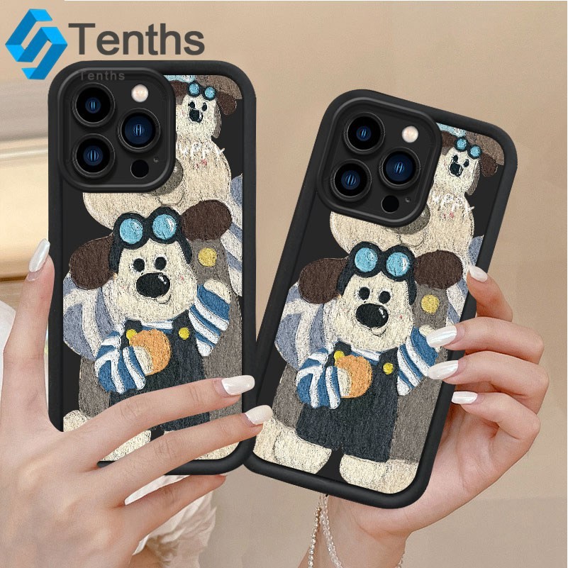 Infinix 8 7 6Pro Hot 40i 30i 30 11 10 9Play 20 Note 30VIP Tecno 10C 20CCamon20หมาเจ้านายการ์ตูน Tpu 