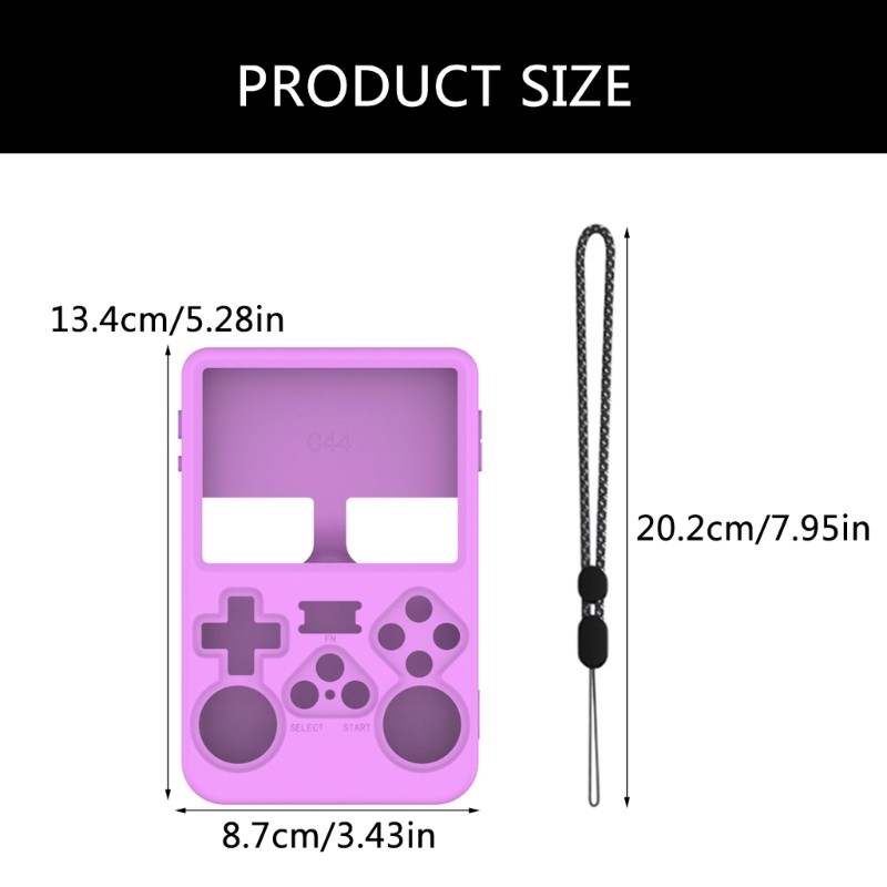 Rox Protector สําหรับ R36S กันน้ําป้องกันกรณี Scratchproof Shell เกมคอนโซลซิลิโคนกรณี Gamepad ผิว Sleev