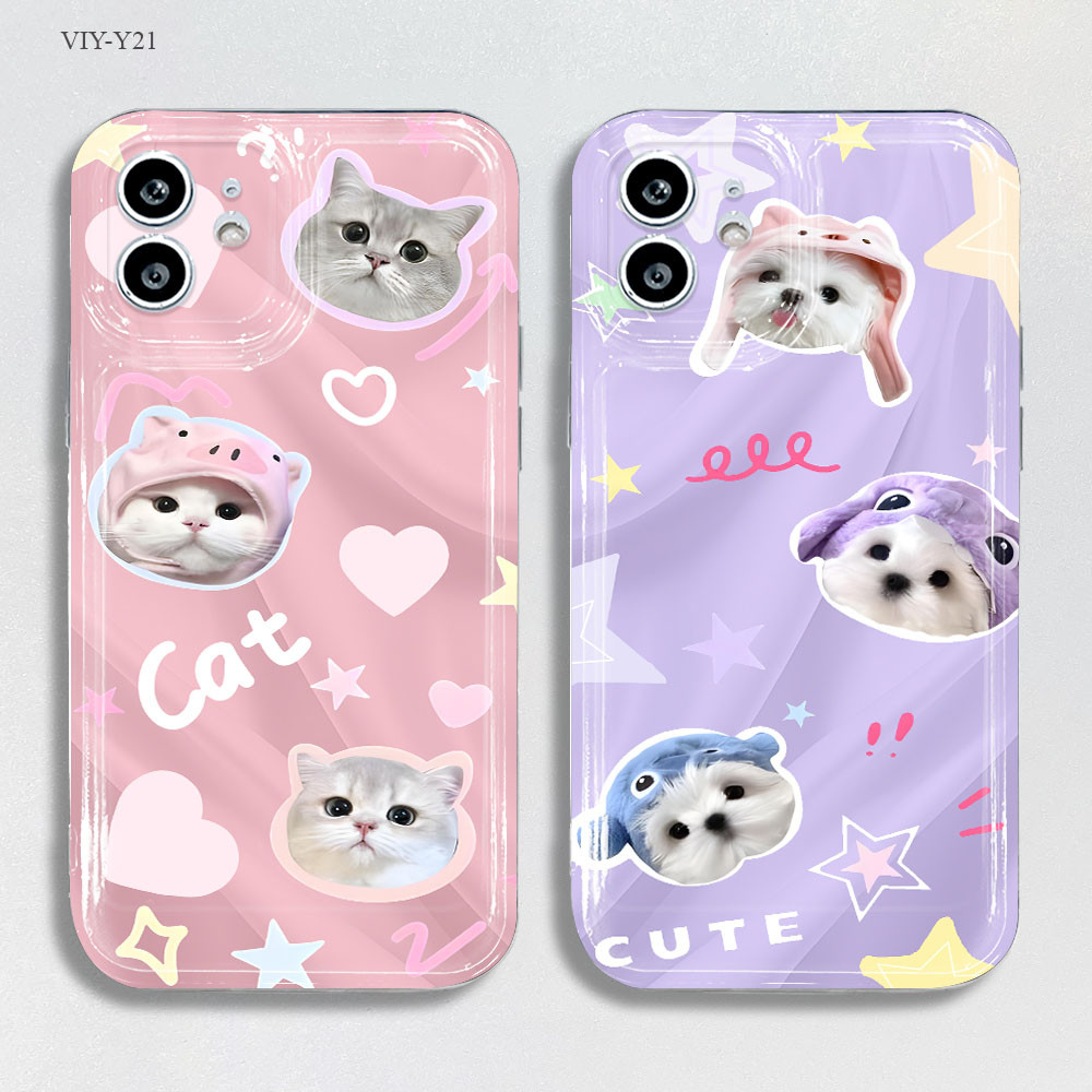 VIVO Y21 Y20 Y15S Y22 Y50 Y30 Y93 Y33S Y36 Y28 Y27S Y16 Y91C Y12S Y12A Y17 Y15 Y17S T1X Y31 V27 V29 Pro 4G 5G เคสวีโว่