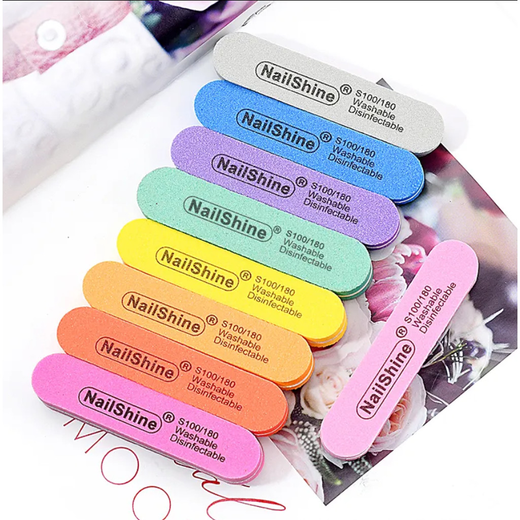 ตะไบบัฟ ทรงมลเล็ก (คละสี) ตะไบละเอียด 2หน้า ฟองน้ำ สำหรับตะไบเก็บงาน เก็บขอบมุมเล็บ / อุปกรณ์ทำเล็บ - รูปที่ 5