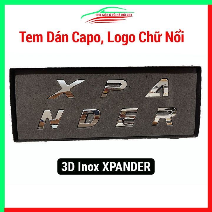 สติ๊กเกอร์ Capo โลโก้นูน สติ๊กเกอร์ Capo 3D รุ่นสแตนเลส สําหรับ XPANDER