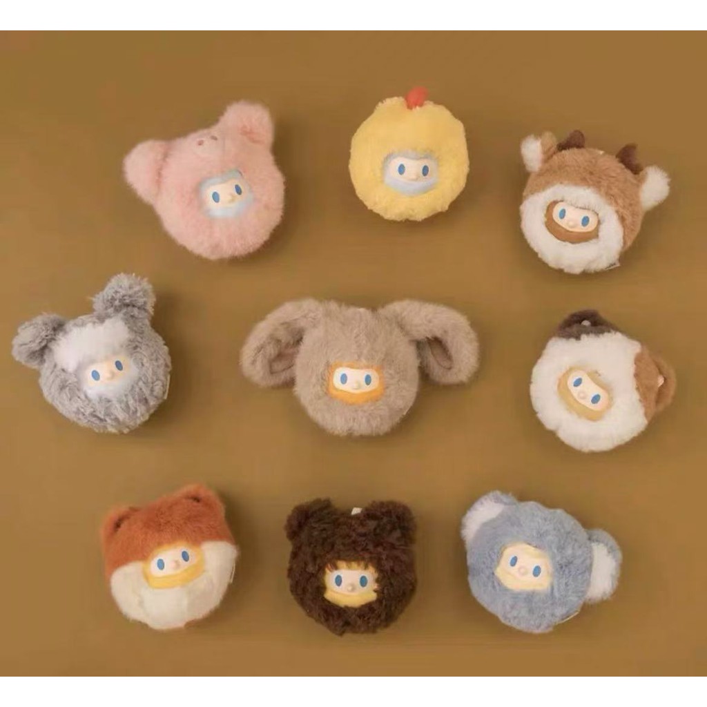 Finding UNICORN FARMER BOB แปลก Guardian Series ไวนิล Plush Ball จี้ศิลปะต้นฉบับของเล่น