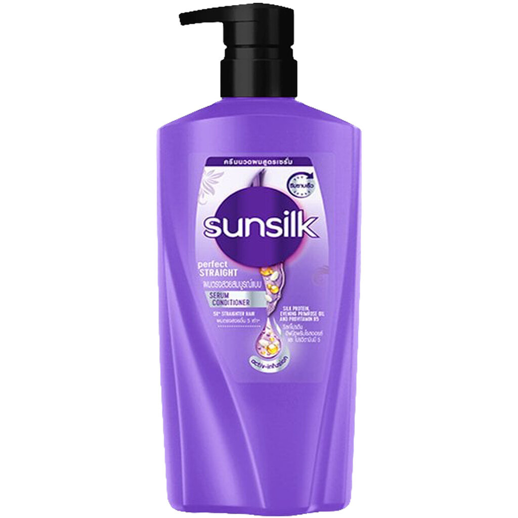 LeeMart ครีมนวดผม ซันซิล SunSilk 300ML ครีมนวด ซันซิน สูตร เฟอร์เฟค สีม่วง ขนาด 300 มล.