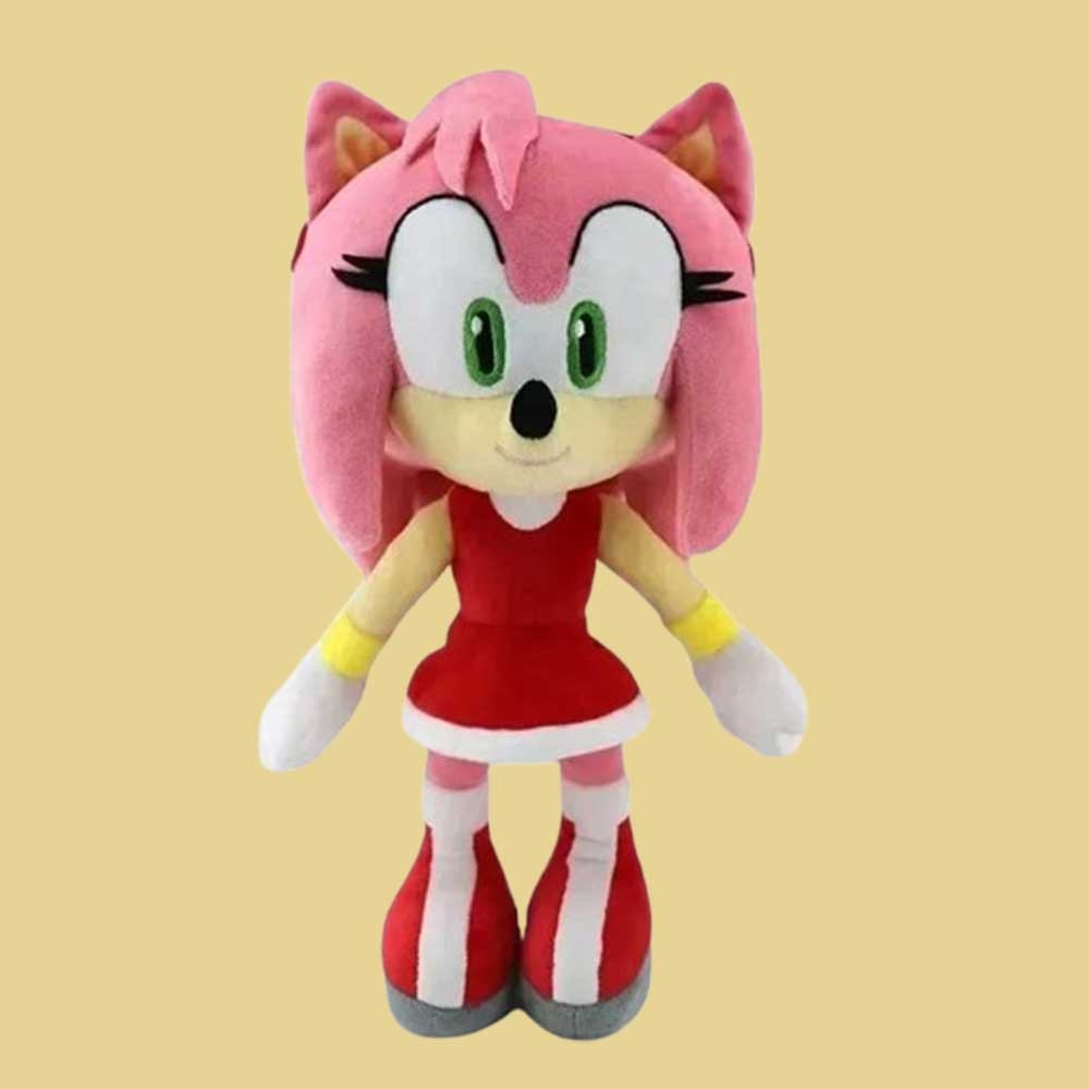 Sonic Hedgehog plush toy stuffed game plush toy tail Amy Rose gift