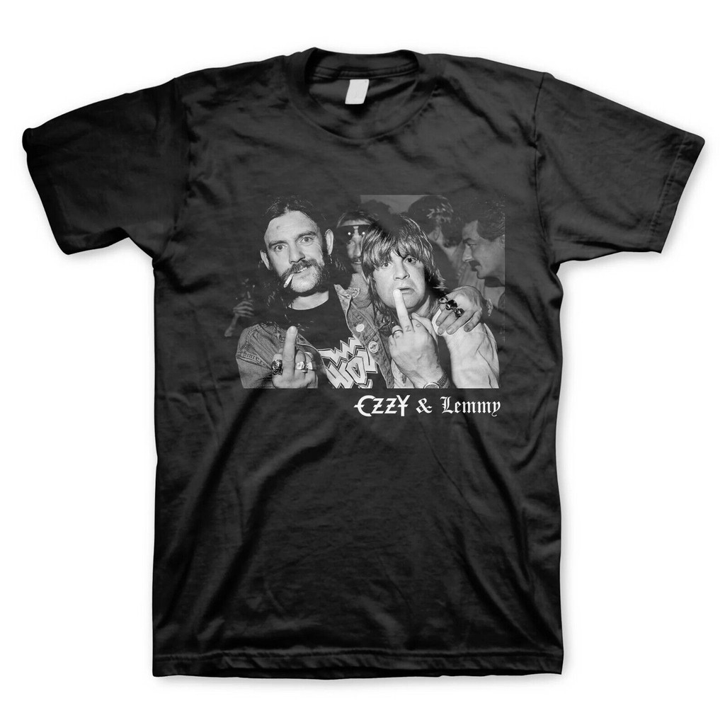 เสื้ออย่างเป็นทางการ Ozzy Osbourne & Lemmy จาก Motorhead และ Black Sabbath