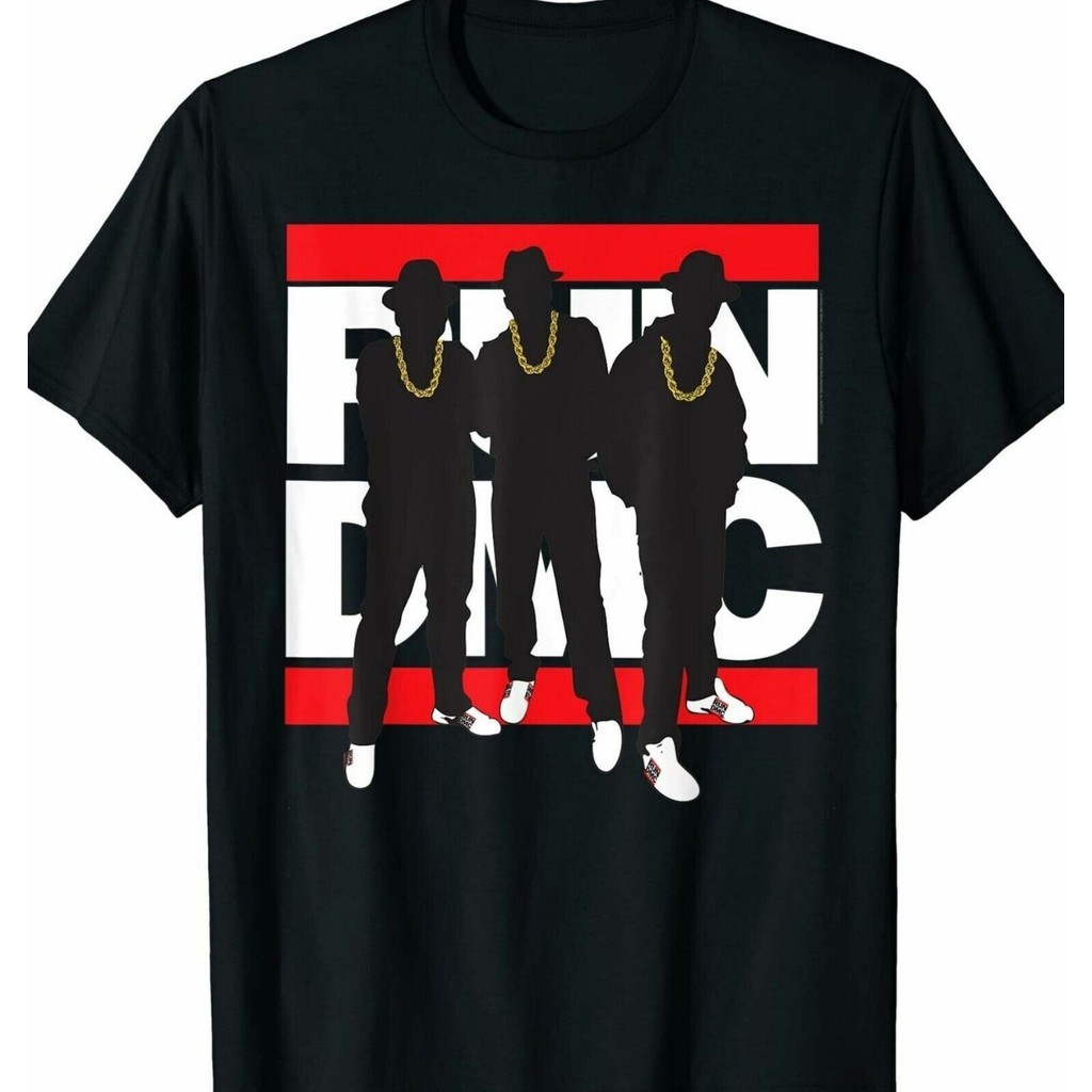 Run Dmc Band Men เสื้อยืด Cotton Tee