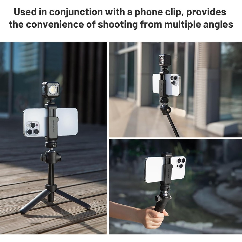 Pgytech CapLock กล้องแอคชั่นแคมเมราเสาขยายขาตั้งกล้องสําหรับ DJI OSMO Action 5Pro/4/3Gopro 13/12/11Insta360