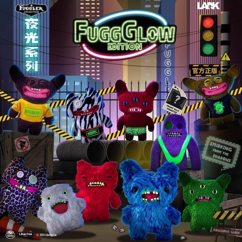 【พร้อมส่ง】fuggler ตุ๊กตาฟัน ตุ๊กตากวนๆ fuggler จี้ ตุ๊กตา ของขวัญ