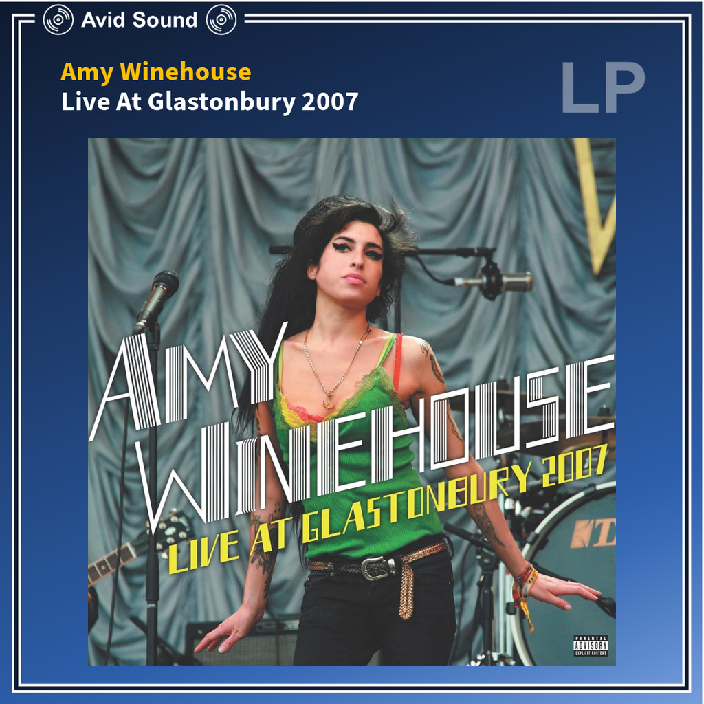 [ ออก E-Tax ได้ ] แผ่นเสียง Amy Winehouse Live At Glastonbury 2007 ใหม่ ซีล Amy Winehouse Vinyl LP