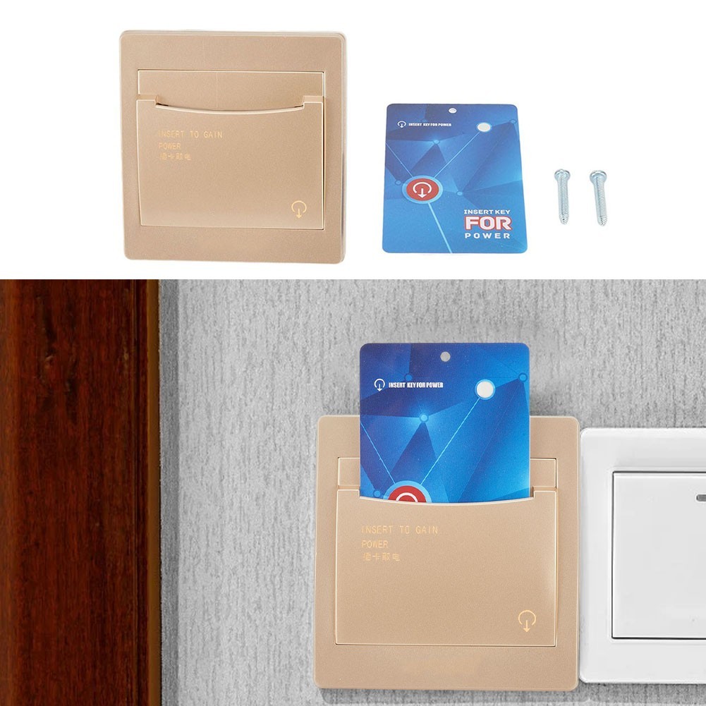 เครื่องอ่านการ์ดเปิด-ปิดไฟ 100-250V