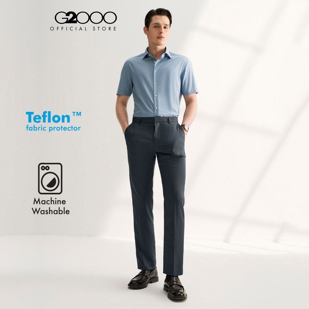 G2000 กางเกงสูทสำหรับผู้ชาย ทรง Smart Fit รุ่น 4115201272 NAVY