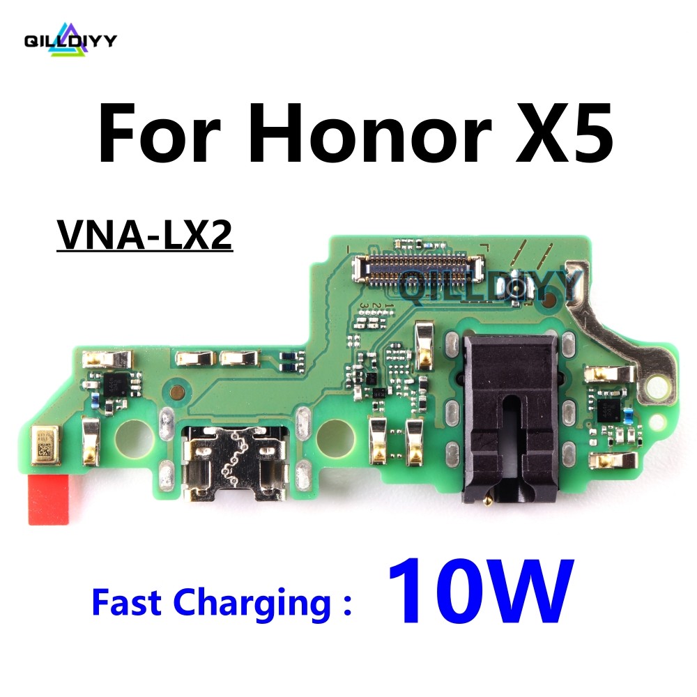 1pcs USB Micro Dock Connector พอร์ตชาร์จ Flex Cable Replacement สําหรับ Huawei Honor X5 Charger Boar