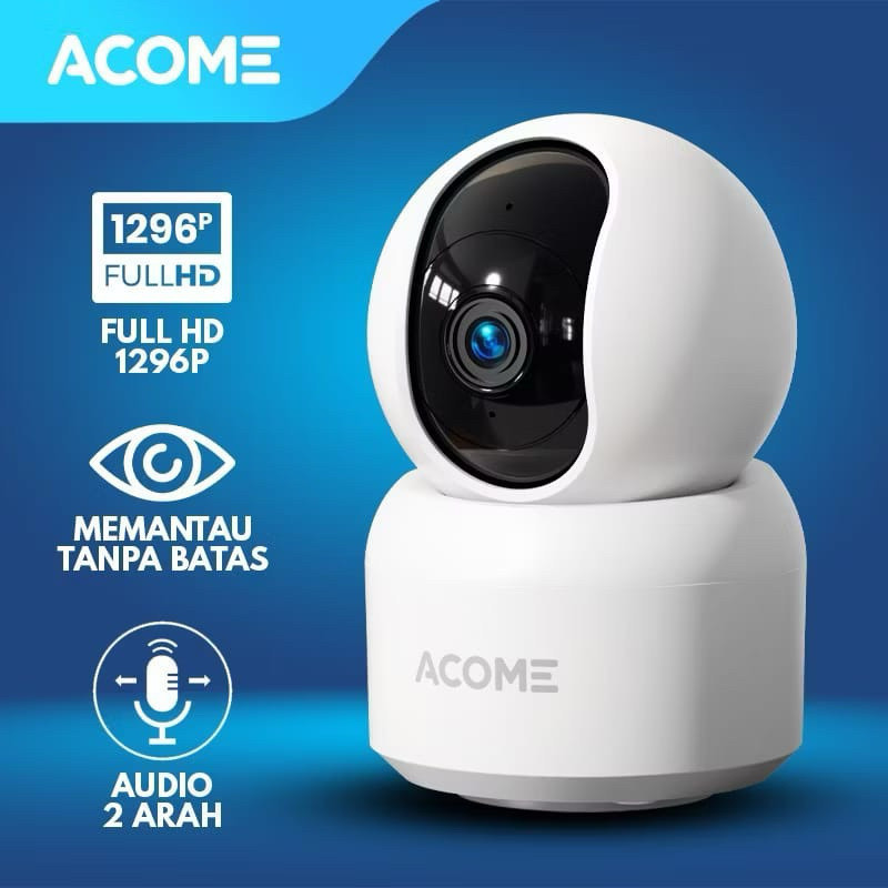 Acome กล้องวงจรปิดอัจฉริยะ Acome APC01 3Mp Wificam Indor Camera Ori