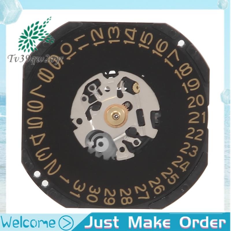 Tv39qw2oyrQuartz Watch Movement VX42 VX42E Date At 3/4.5 ไม่มีแบตเตอรี่นาฬิกาอะไหล่ซ่อมอุปกรณ์เสริม