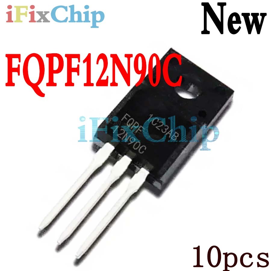 10 ชิ้นแบรนด์ใหม่ FQPF12N90 TO220F FQPF12N90C 12N90
